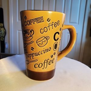 Engraved Cappuccino coffee mug